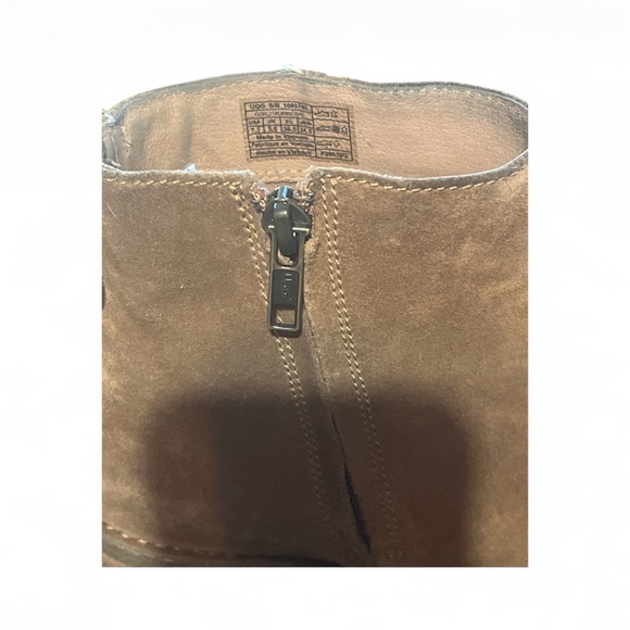 NWOT UGG Corinne Suede Boot Chestnut SIZE 7.5 - Picture 4 of 4